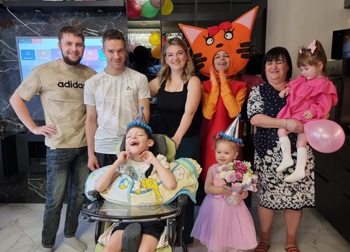 Фонд в гостях у Артема в его День Рождение!